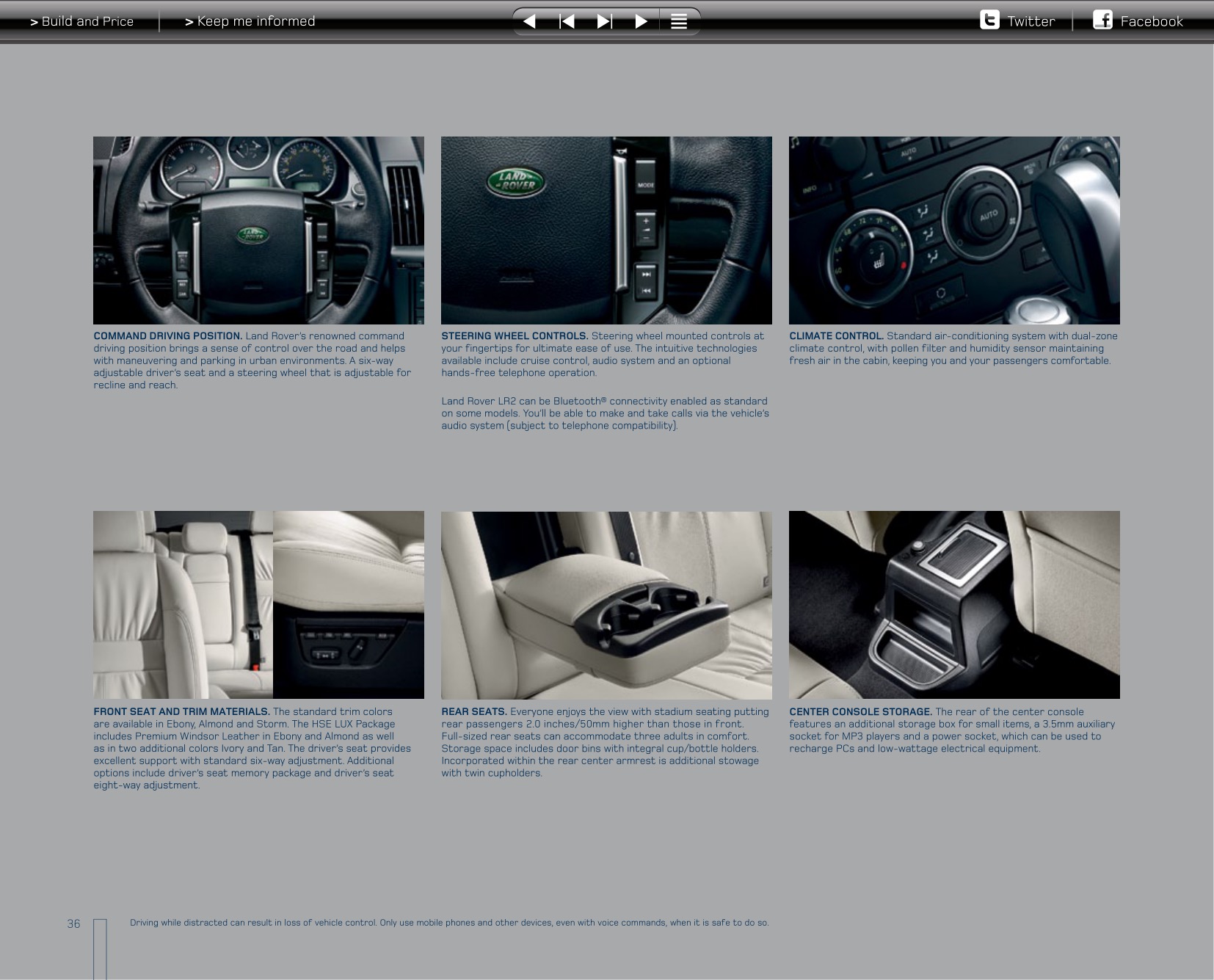 2012 Land Rover LR2 Brochure Page 24